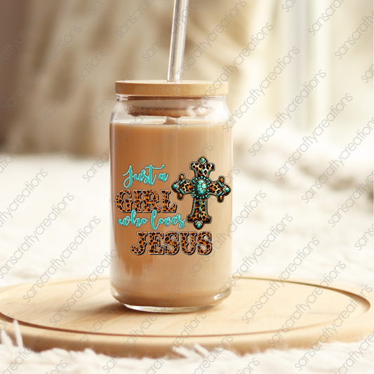 Just a girl who loves JESUS-Decal