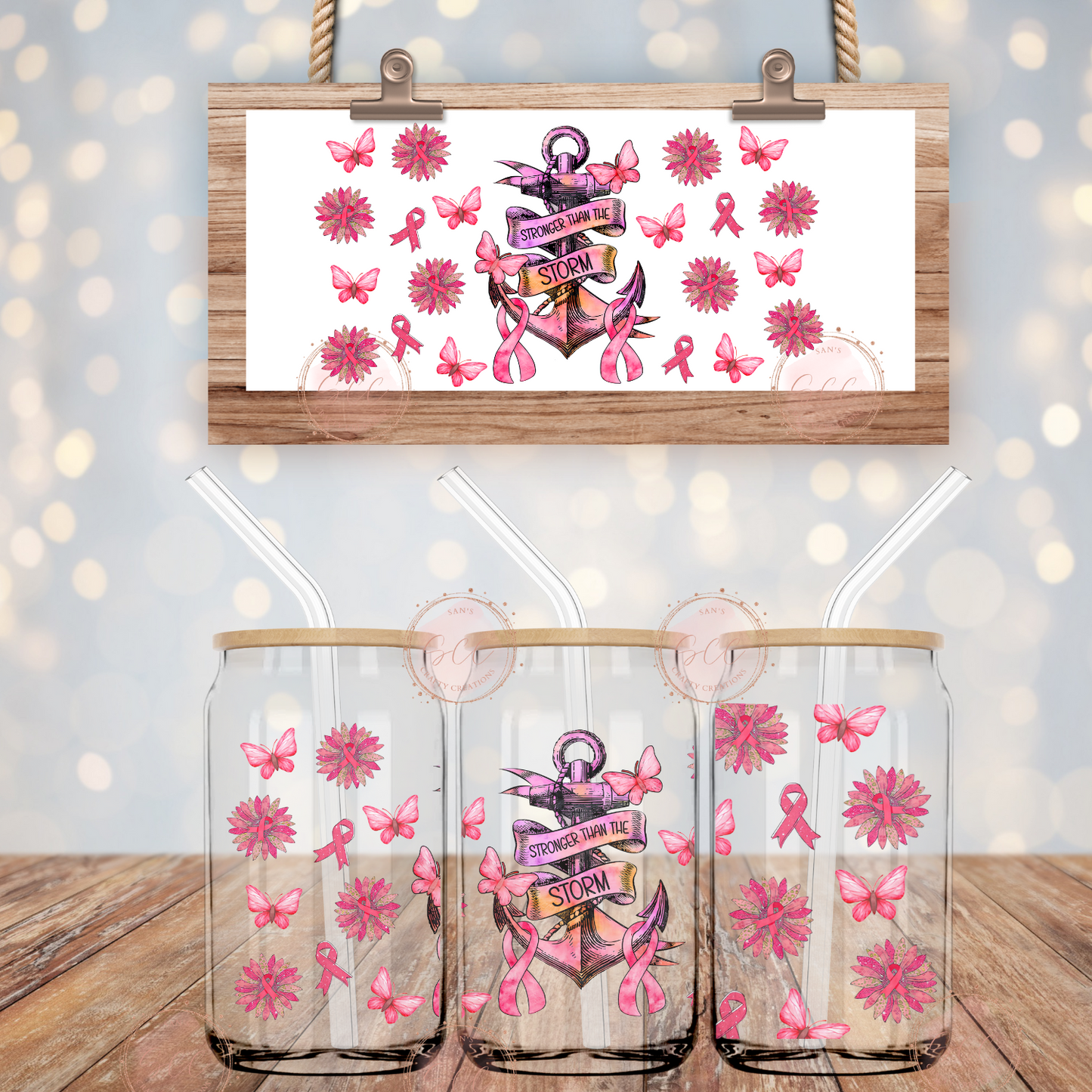 Stronger than the Storm-Glass Wrap