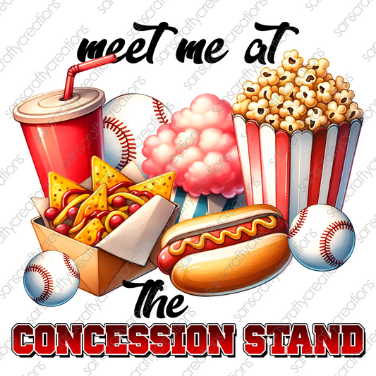 Meet me at the Concession stand-Htv Transfer