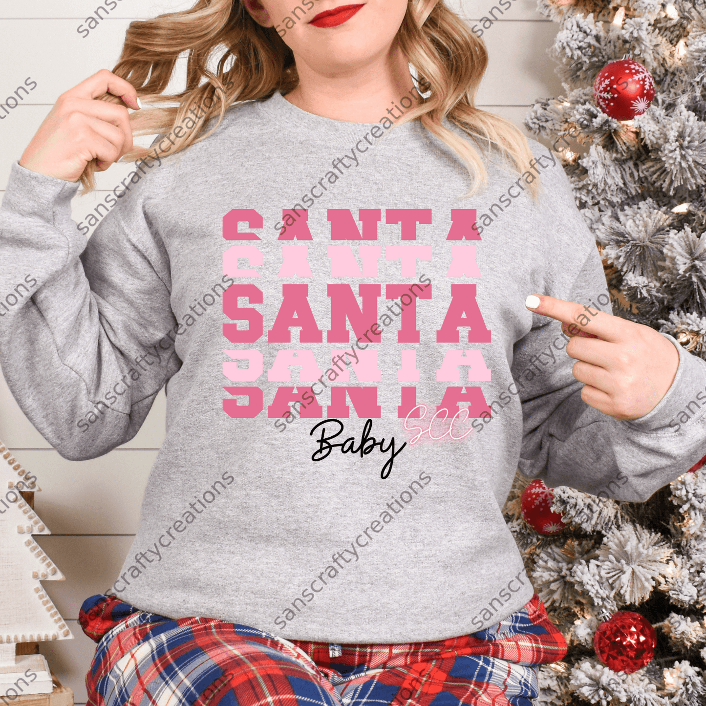 Santa Baby-HTV - by SansCraftyCreations.com -