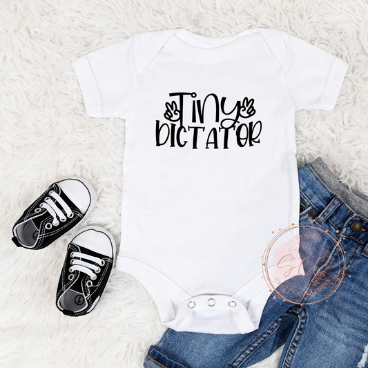 Tiny dictater-Baby Onsie