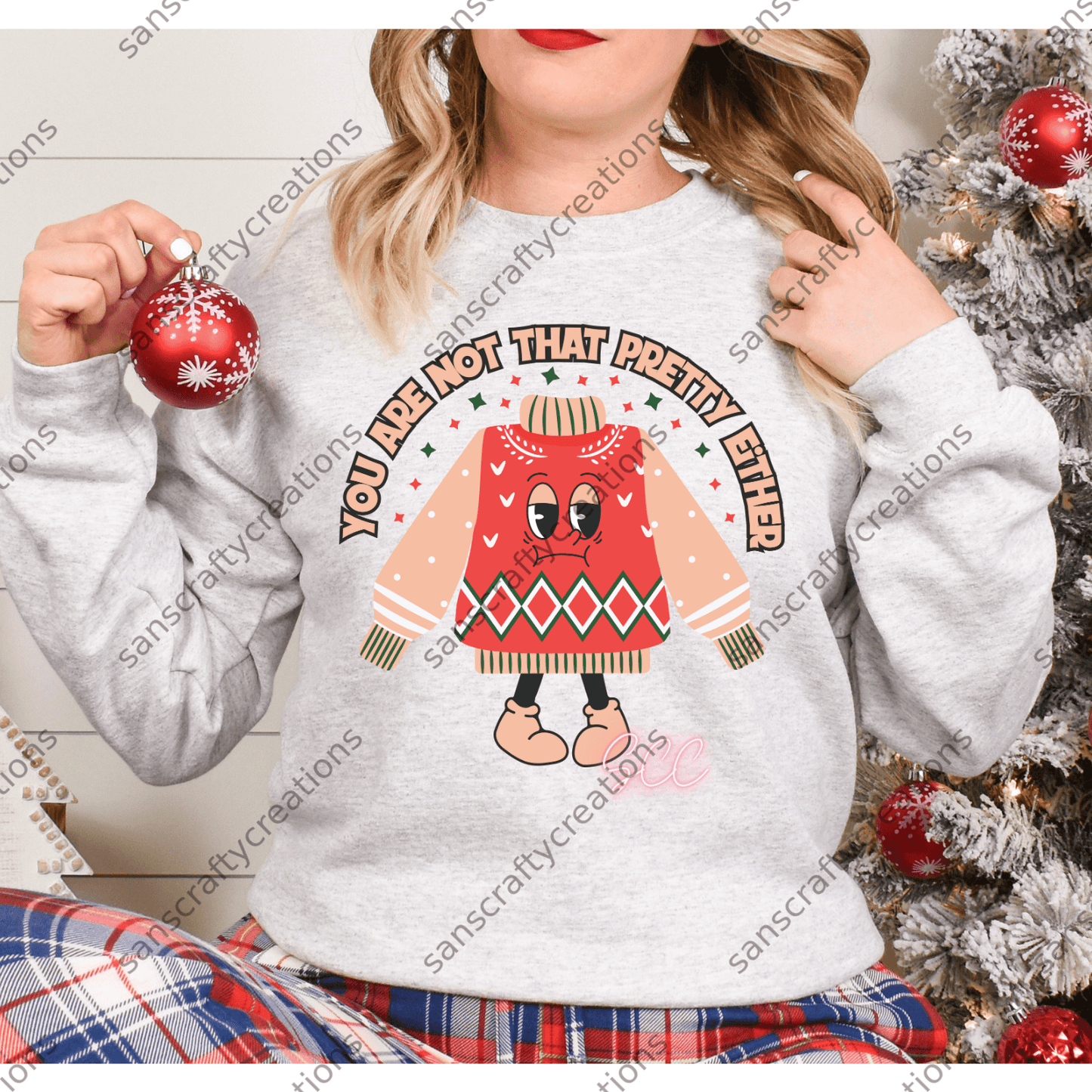 You are not Pretty Either-HTV Transfer - by SansCraftyCreations.com -