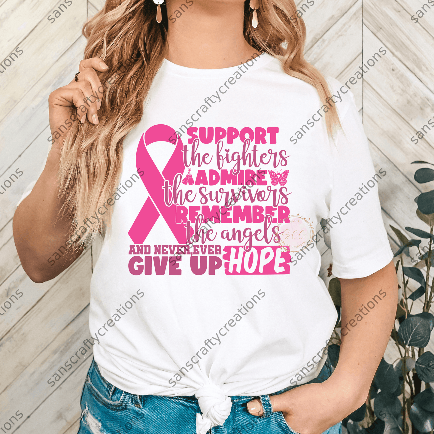 Support the fightersr-Transfer - by SansCraftyCreations.com -