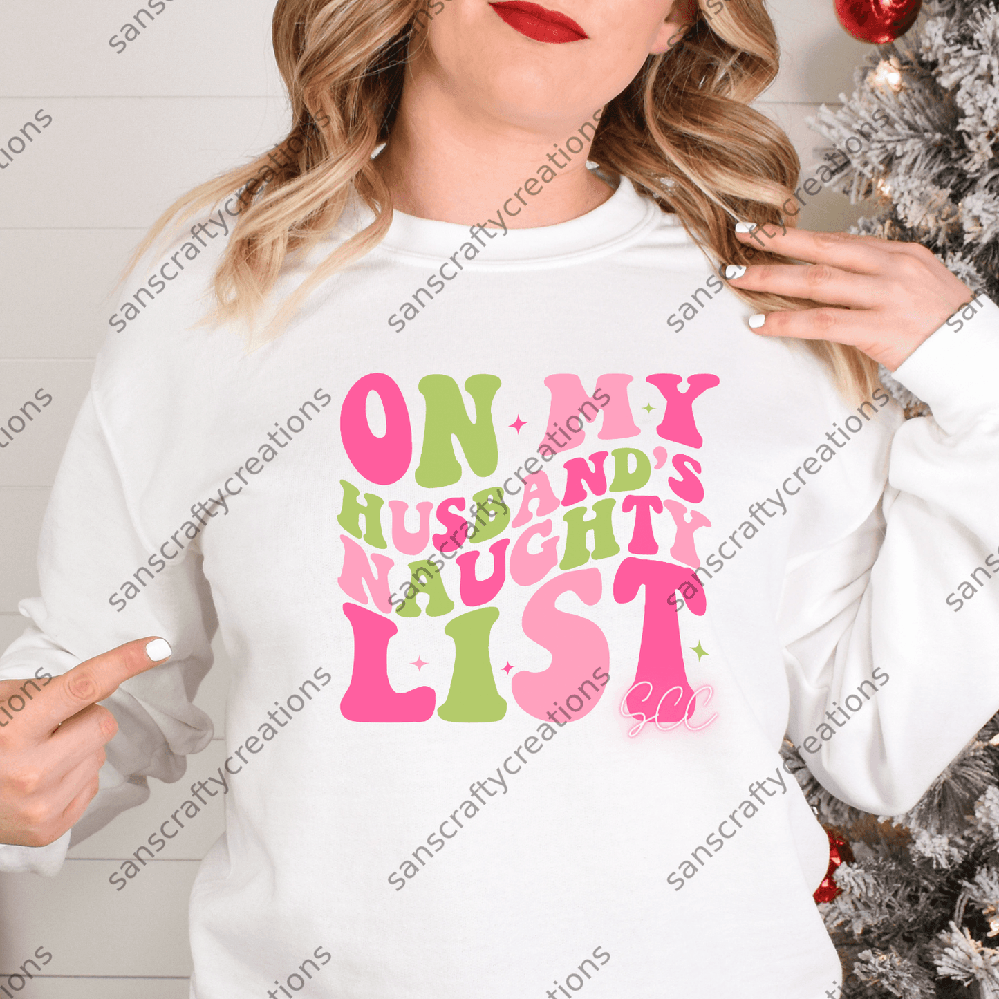 On my Husbands Naughty List-HTV - by SansCraftyCreations.com -