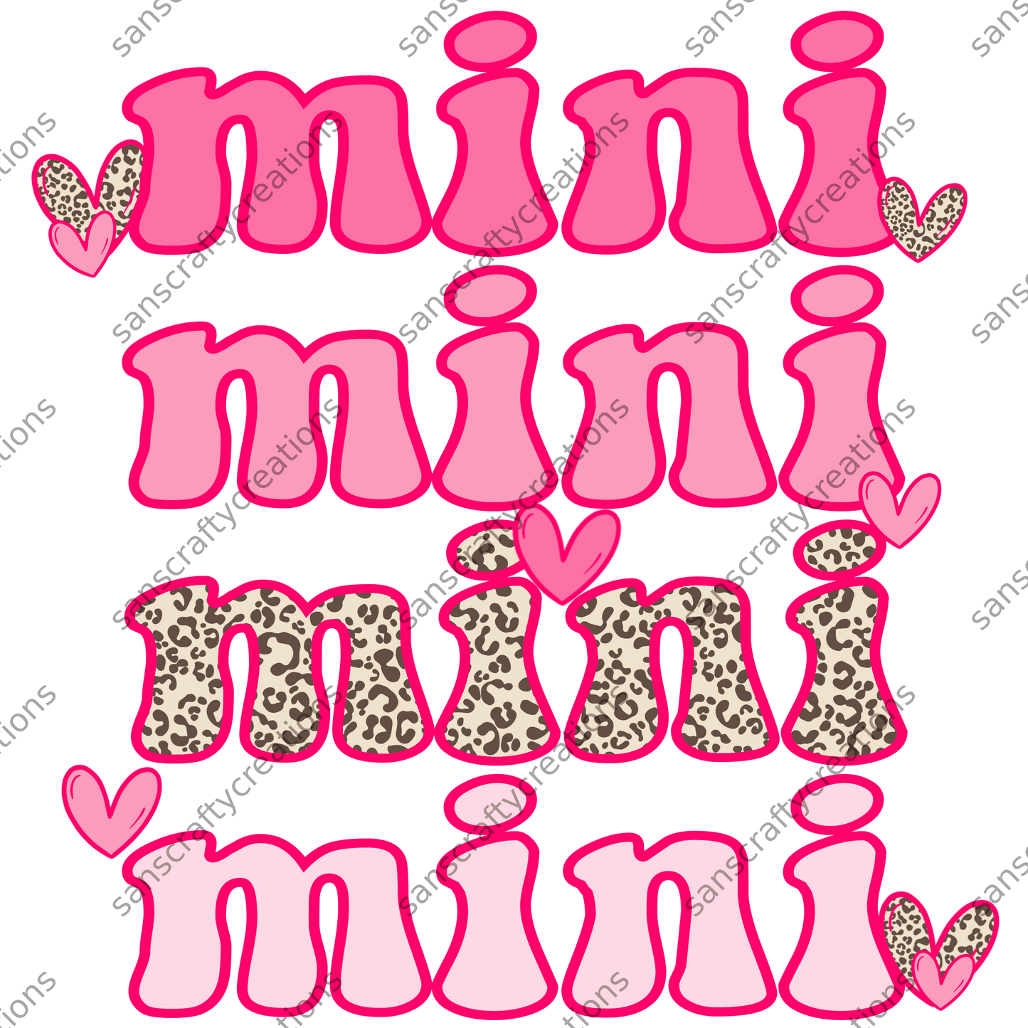 Mini Mini Mini Mini-Transfer - by SansCraftyCreations.com -
