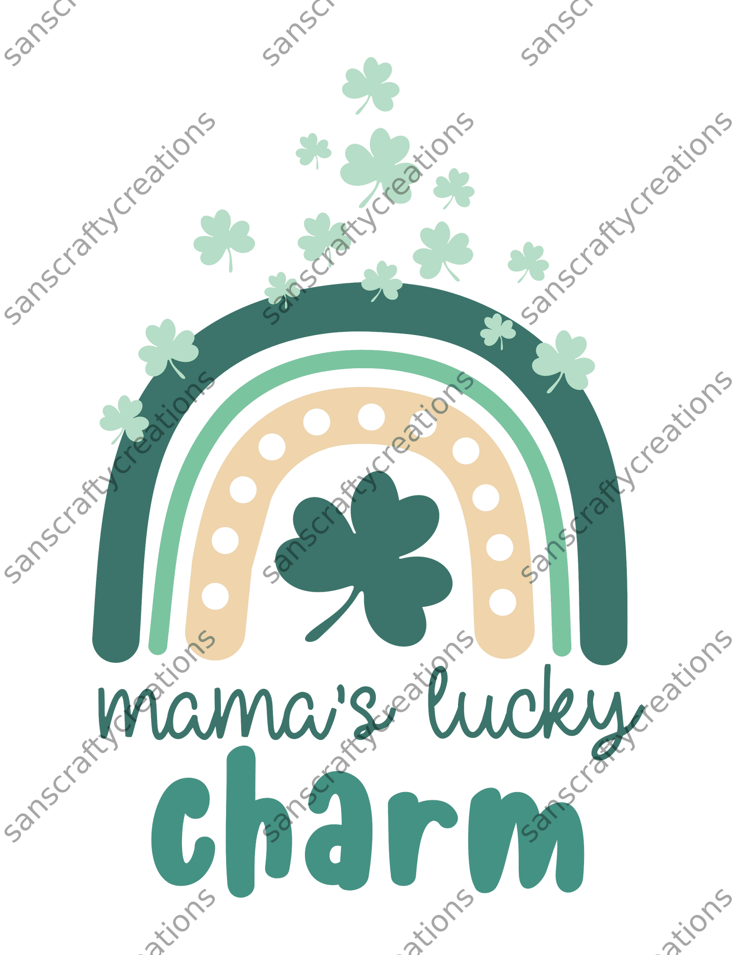 Printed Heat Transfer Vinyl - by SansCraftyCreations.com -