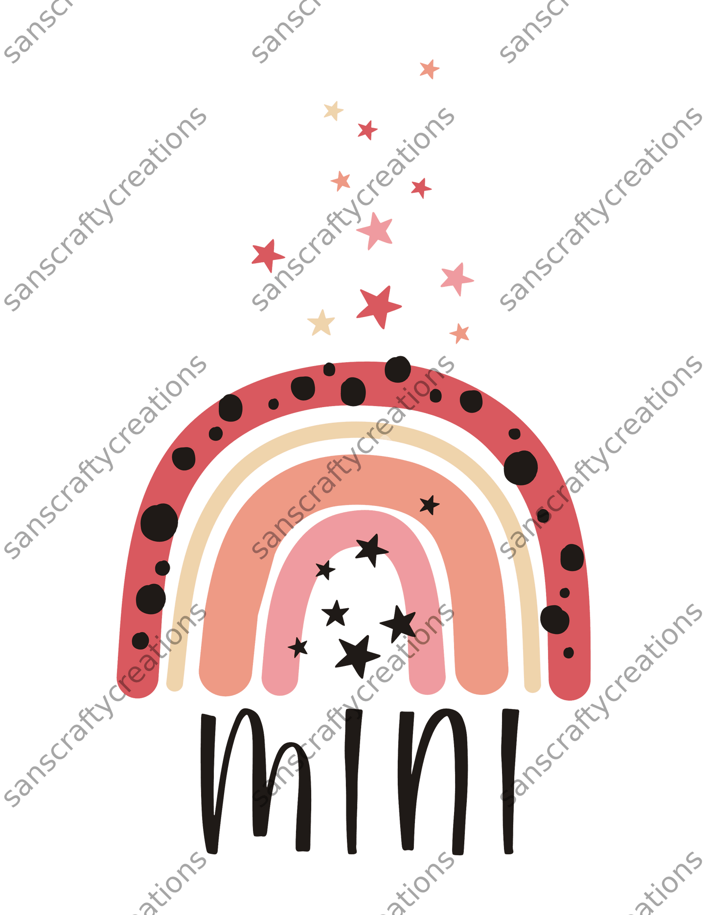 Printed Heat Transfer Vinyl - by SansCraftyCreations.com -