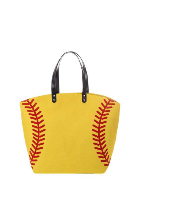 Softball Tote Bag