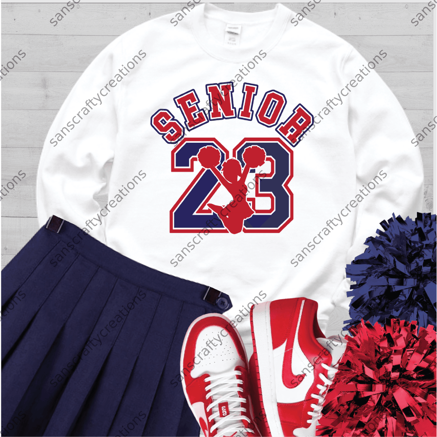 Printed Heat Transfer Vinyl - by SansCraftyCreations.com -