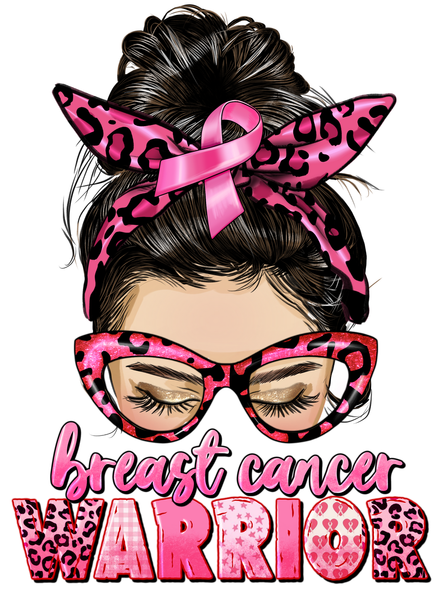 Breast Cancer Warrior-Printed Heat Transfer Vinyl