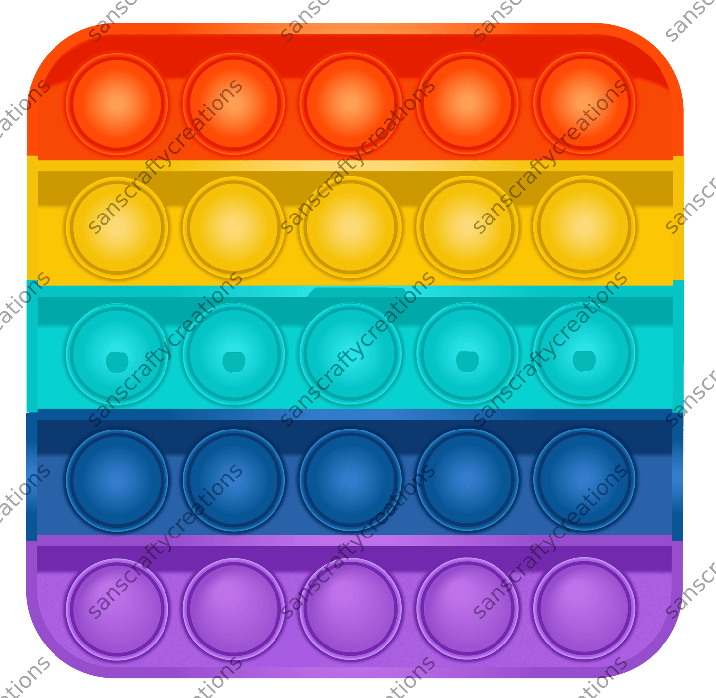 Printed Heat Transfer Vinyl - by SansCraftyCreations.com -