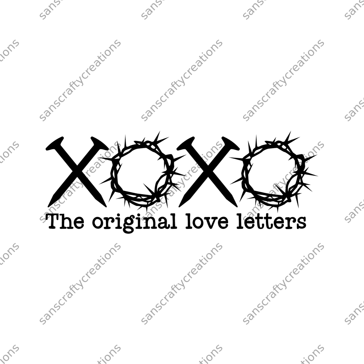 The Original Love Letters-Transfer - by SansCraftyCreations.com -