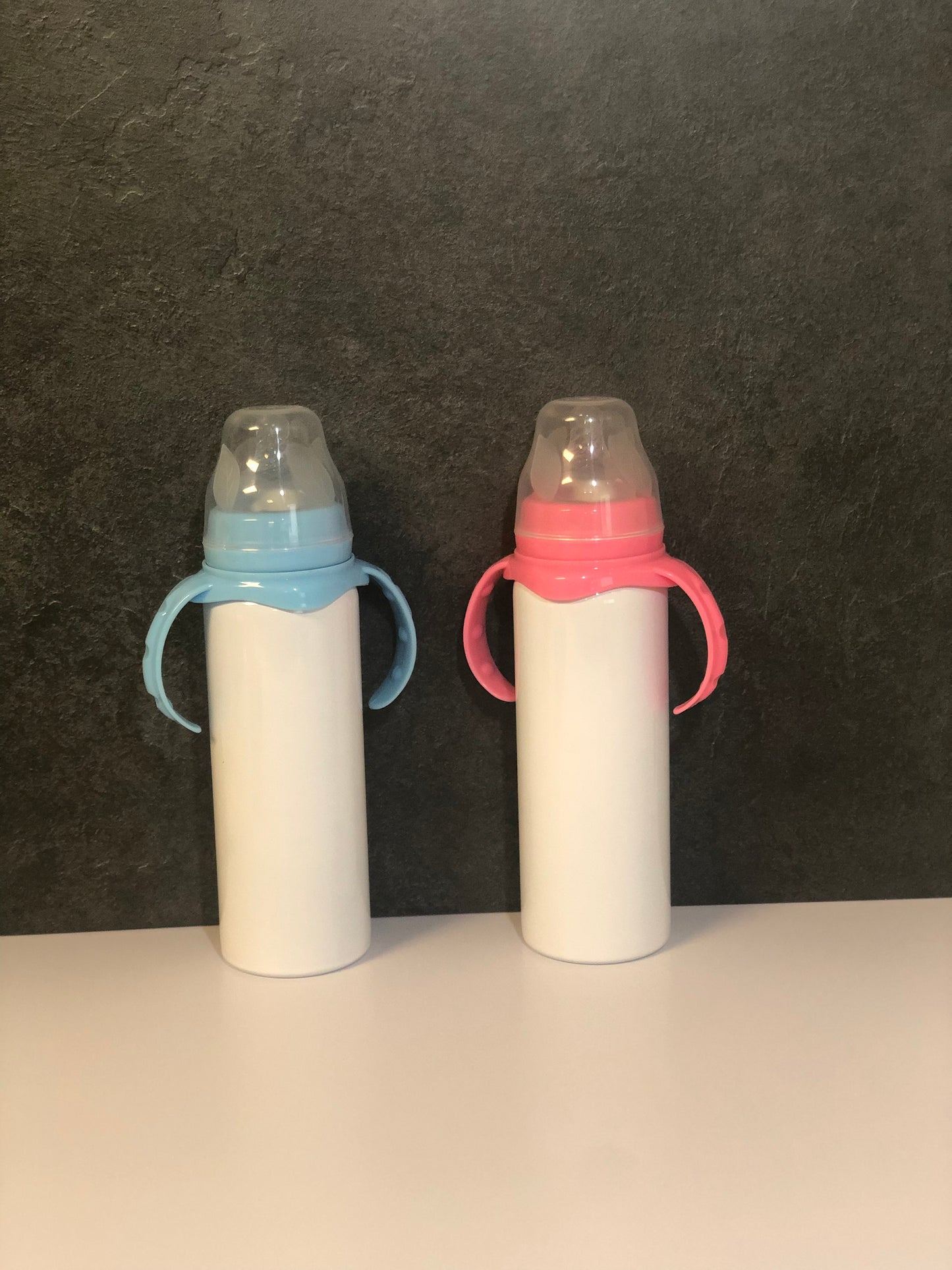 Pink or Blue- Baby Bottle Blank