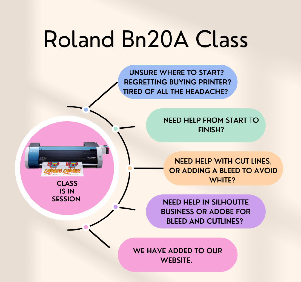 Roland Bn20a Zoom Class-Beginner 2hr Class