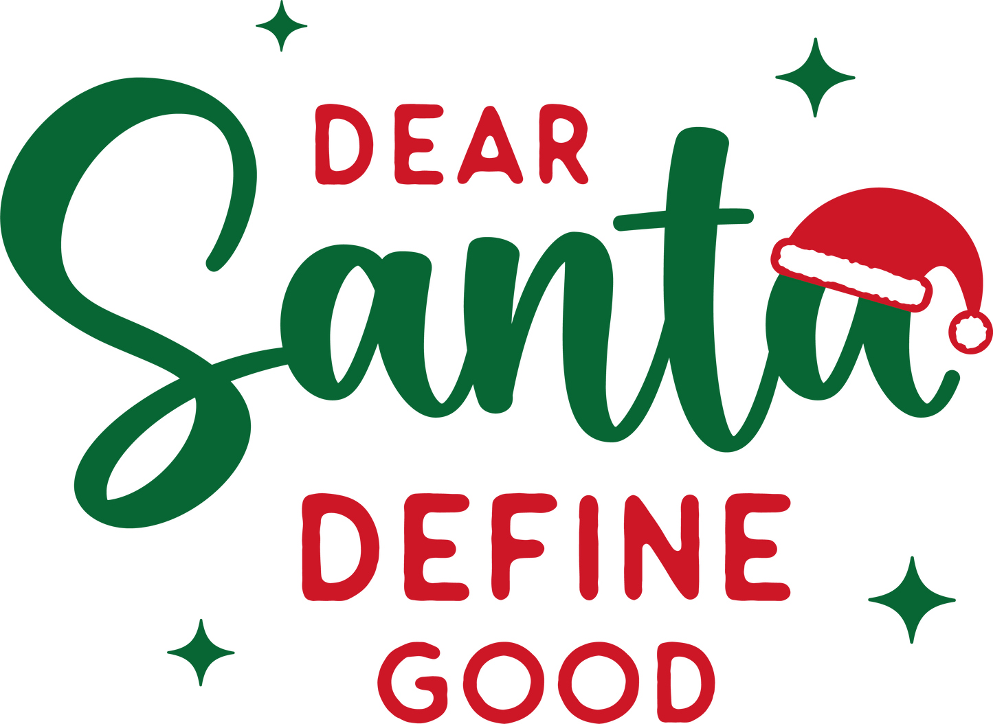 Dear Santa- Adult Transfer