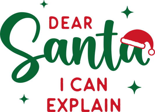 Dear Santa- Adult Transfer