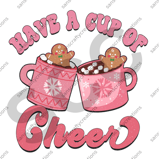 Have a cup of Cheer -  by SansCraftyCreations.com - 