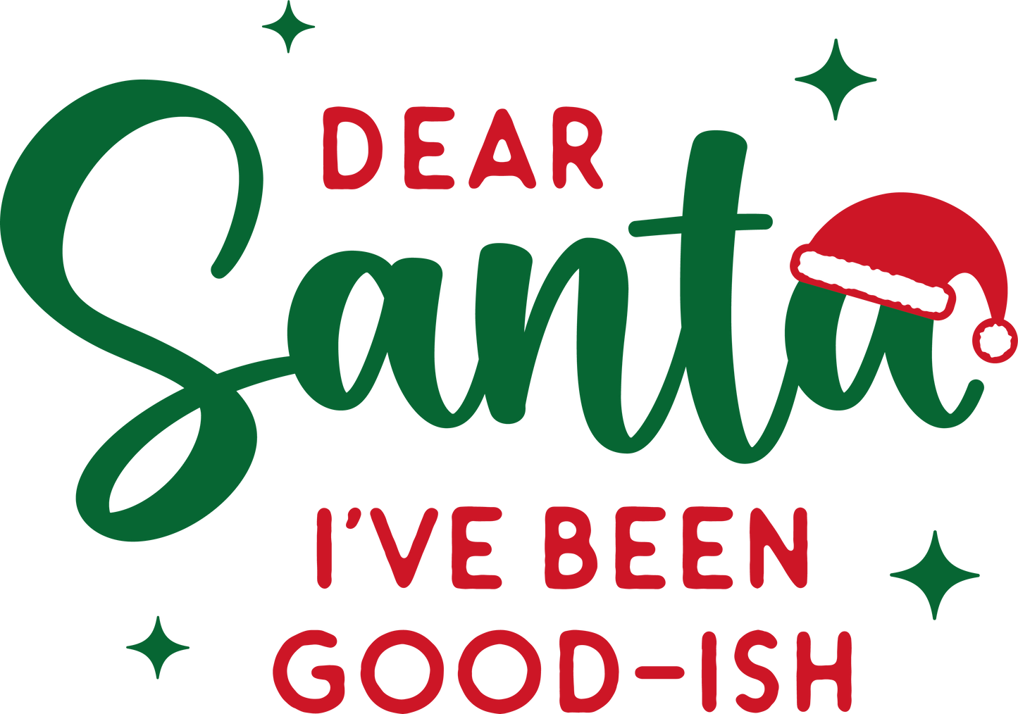 Dear Santa- Adult Transfer