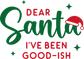 Dear Santa- Adult Transfer