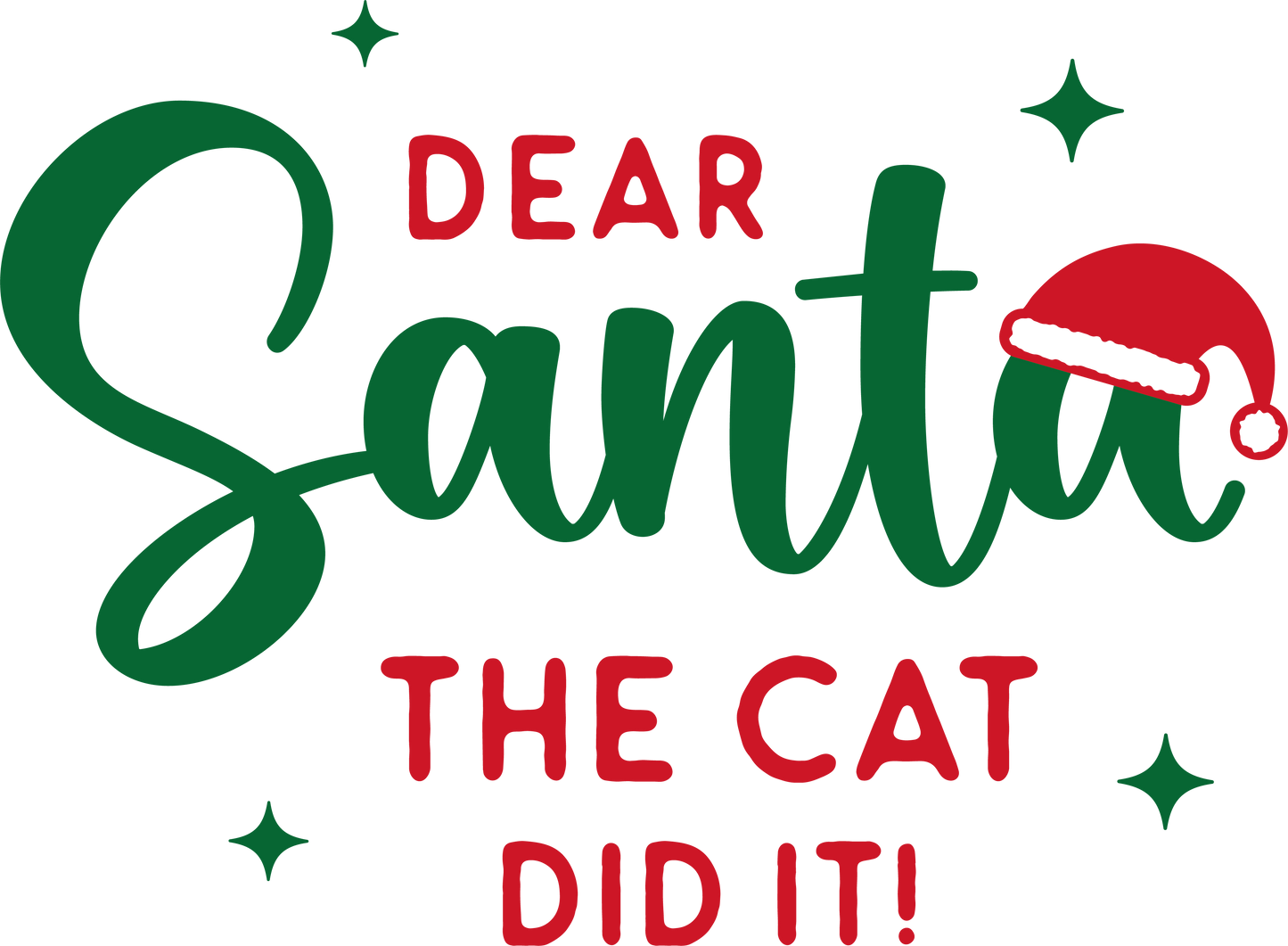 Dear Santa- Adult Transfer