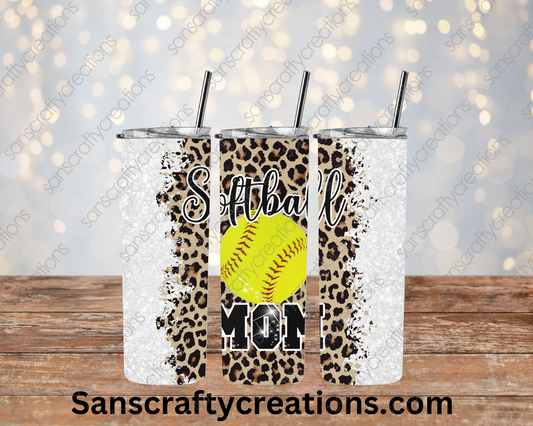 Softball Mom-Tumbler Wrap