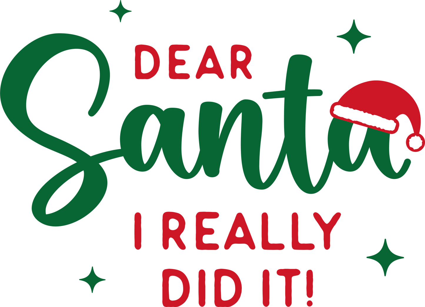 Dear Santa- Adult Transfer