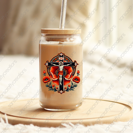 Jesus on Cross-Decal