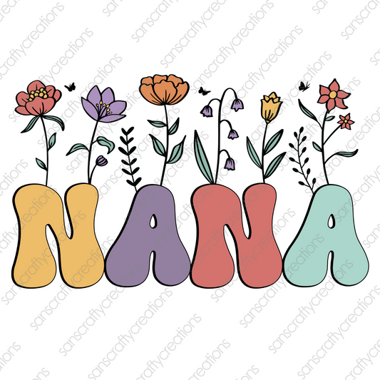 NANA-Printed Heat Transfer Vinyl