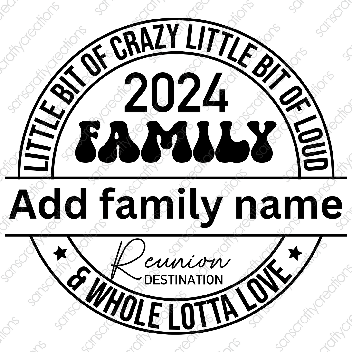 Family Reunion-Printed Heat Transfer Vinyl