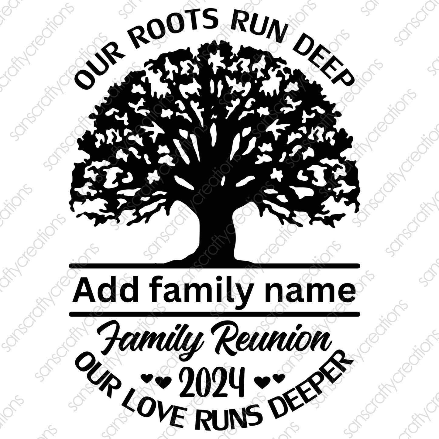 Our Roots run Deep-Printed Heat Transfer Vinyl