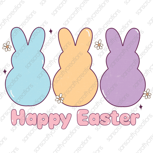 Happy Easter-HTV Transfer