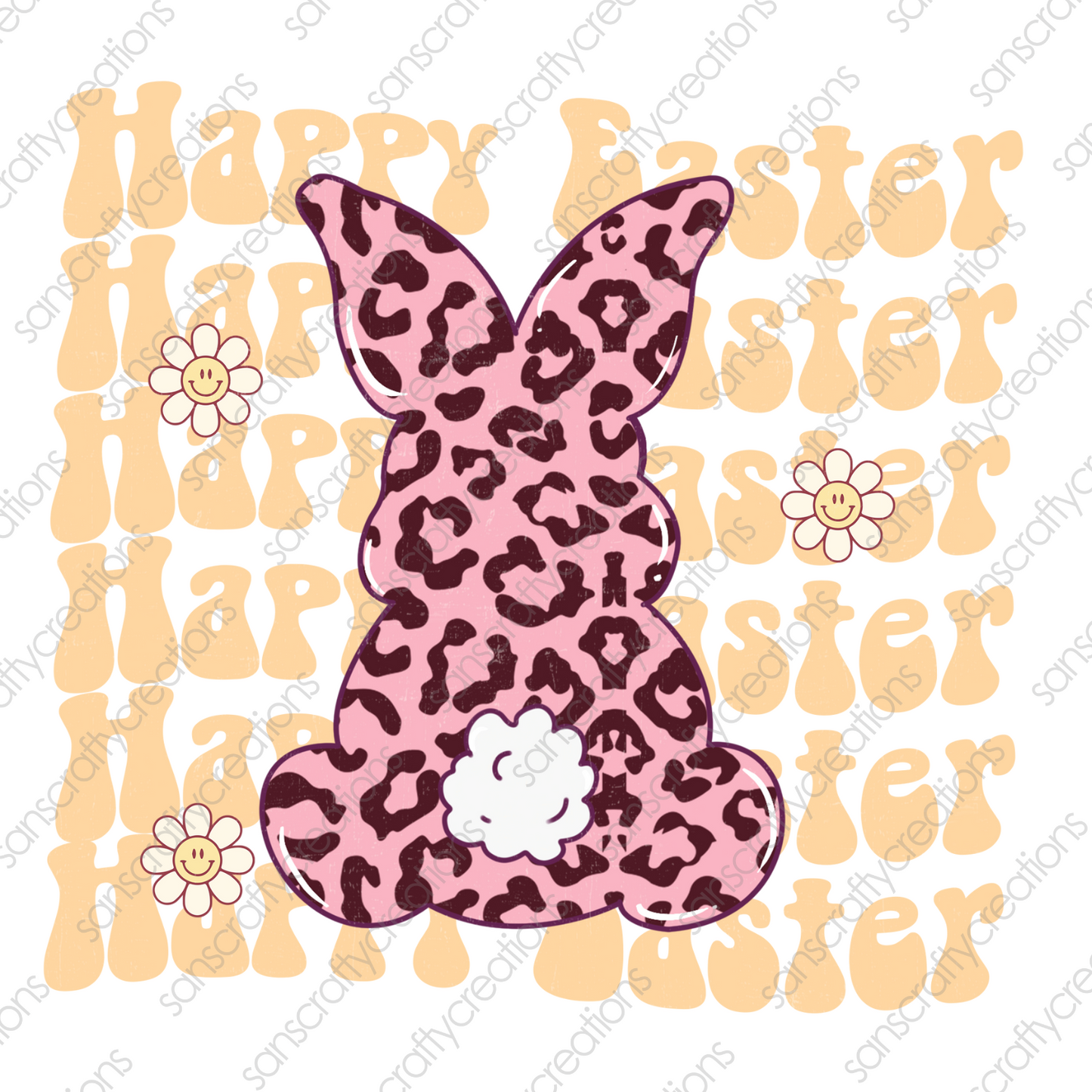 Happy Easter-HTV Transfer