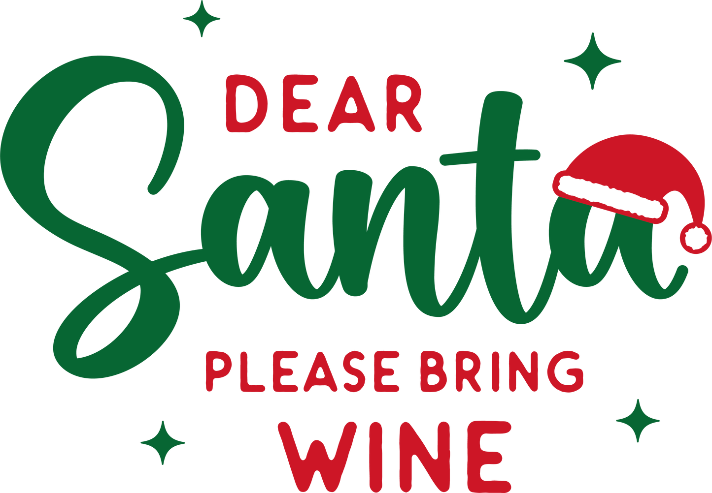 Dear Santa- Adult Transfer