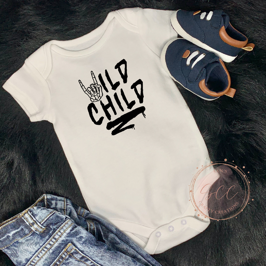 Wild Child- Baby Onsie