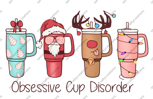 Obsessive Christmas Disorder-Transfer - by SansCraftyCreations.com -