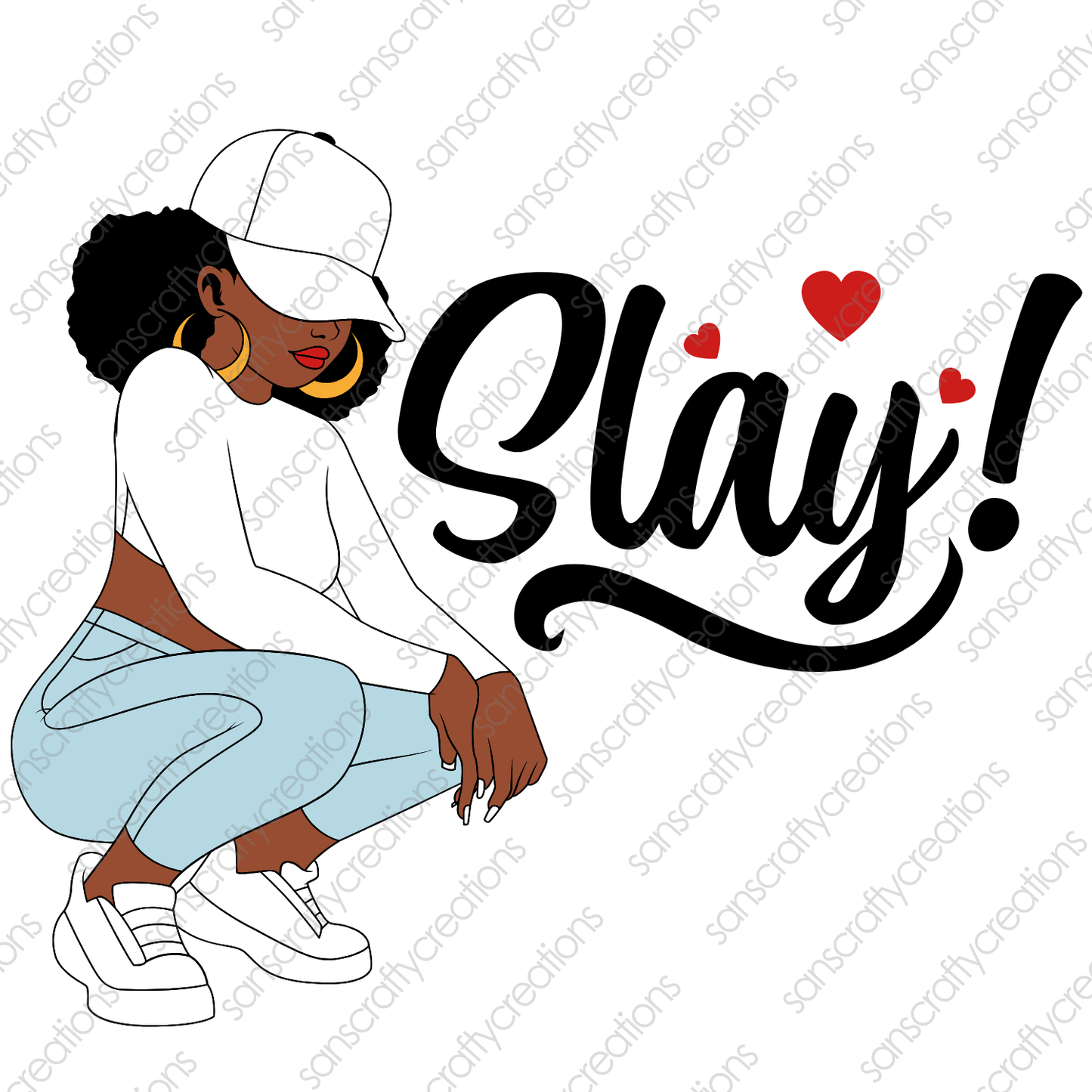 Slay-Printed Heat Transfer Vinyl