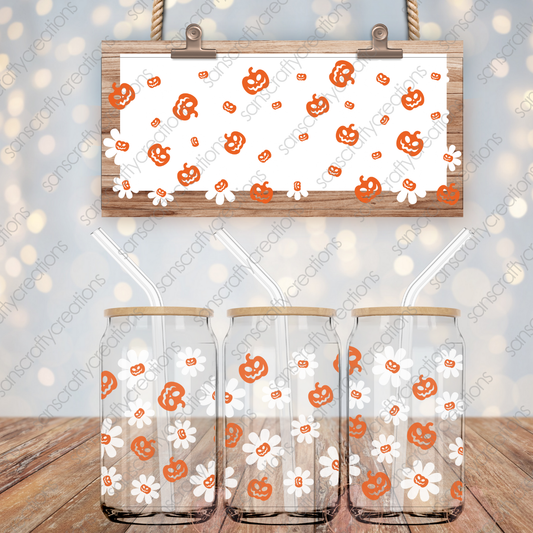 Fall/Halloween-16oz Libbey Glass Wraps