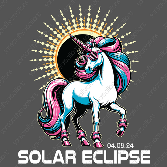 Solar Ecipse-Printed Heat Transfer Vinyl