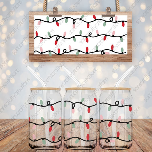 Christmas-16oz Libbey Glass Wraps