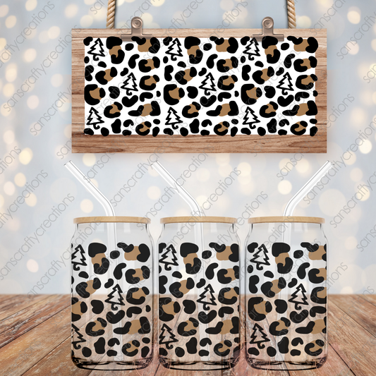 Christmas-16oz Libbey Glass Wraps