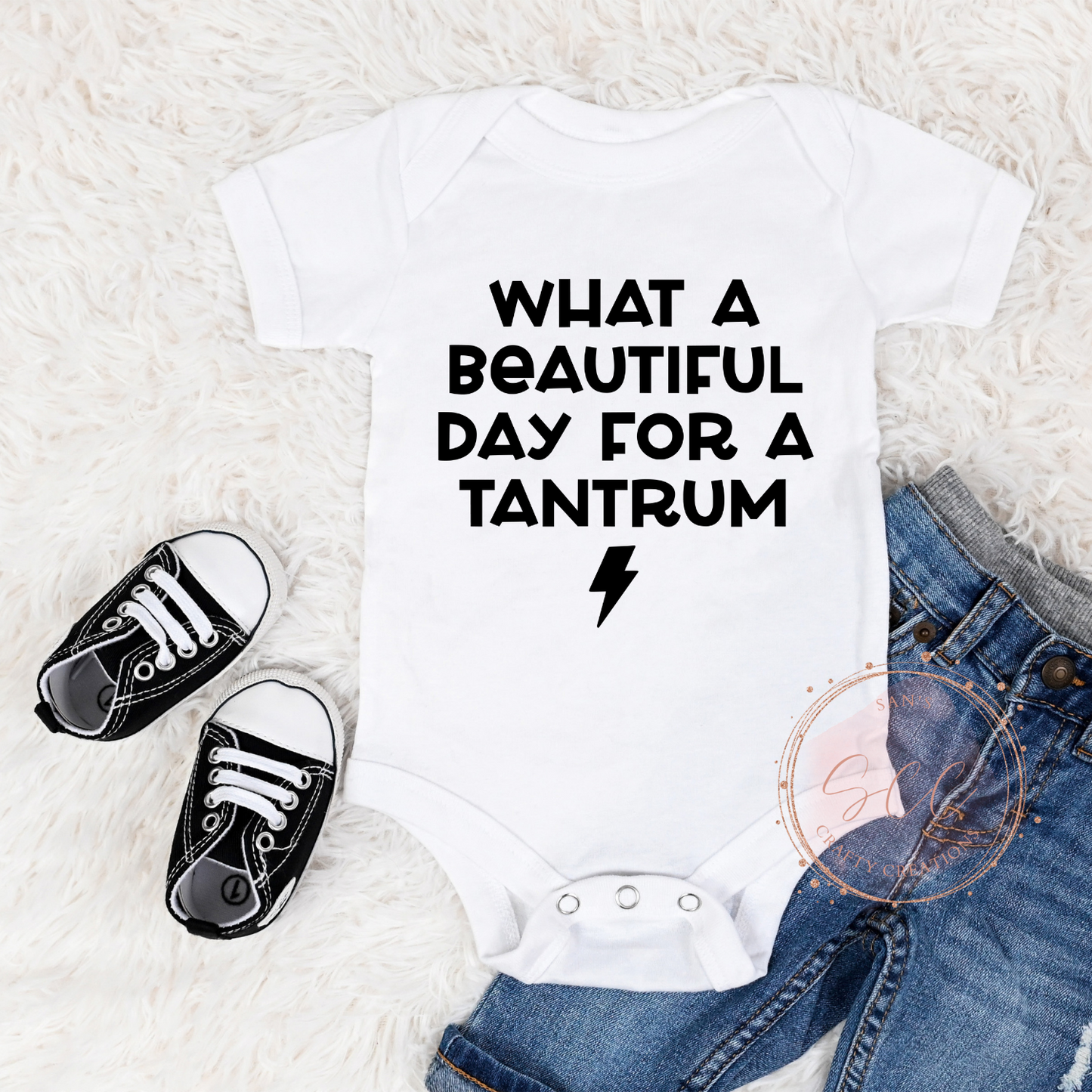 What a beautiful day for a tantrum-Baby Onsie