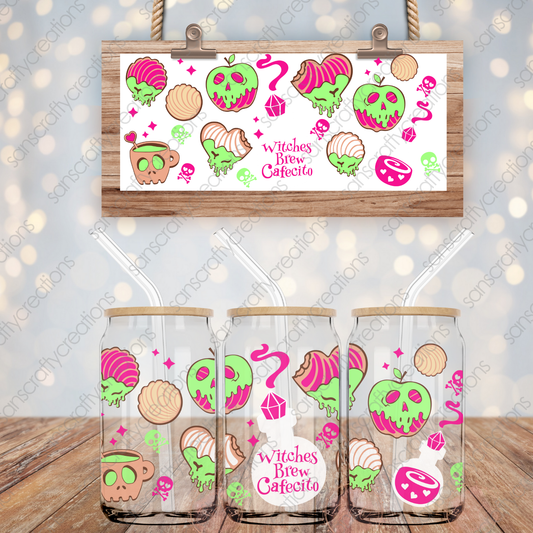 Fall/Halloween-16oz Libbey Glass Wraps