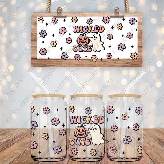 Fall/Halloween-16oz Libbey Glass Wraps