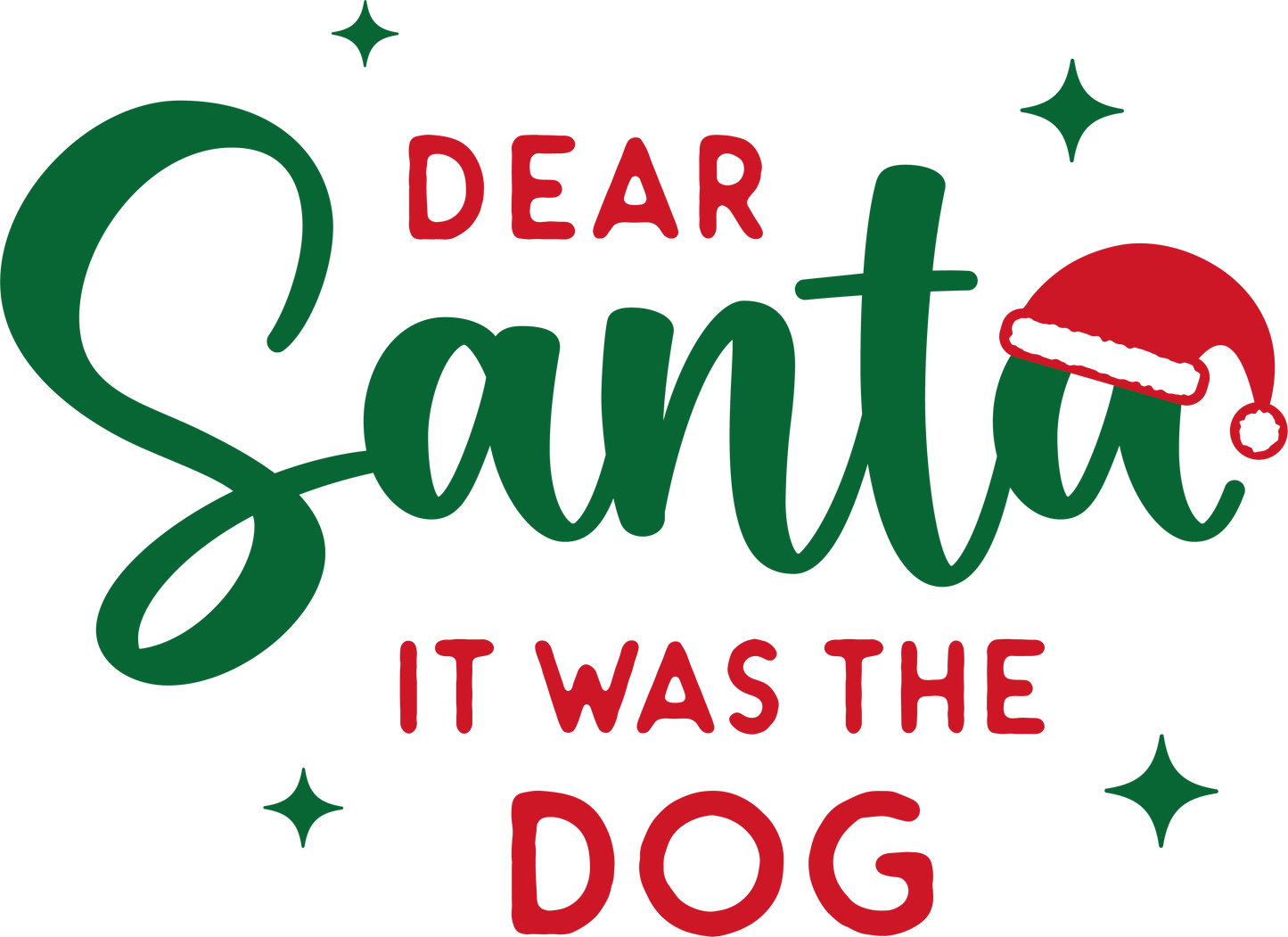 Dear Santa- Adult Transfer