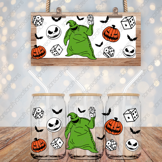 Fall/Halloween-16oz Libbey Glass Wraps