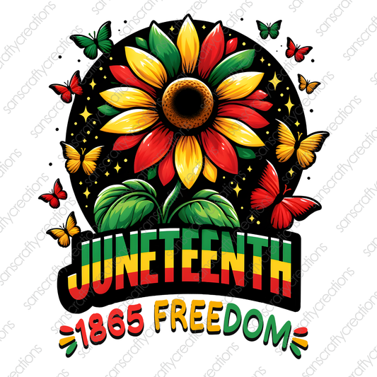 Juneteeth-Printed Heat Transfer Vinyl