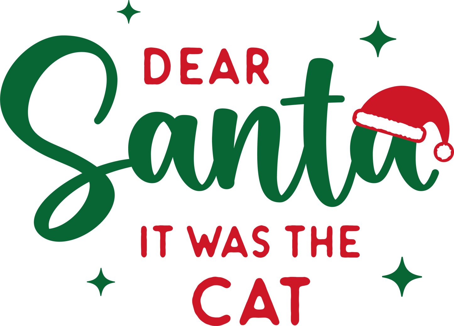 Dear Santa- Adult Transfer