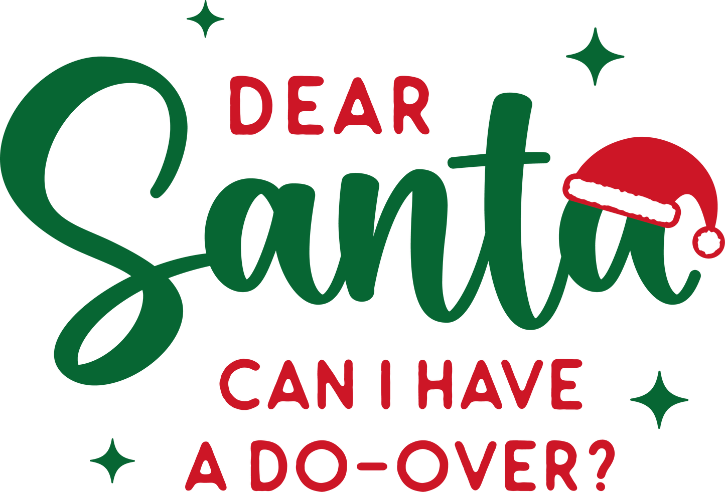 Dear Santa- Adult Transfer