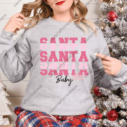 Santa Baby-HTV -  by SansCraftyCreations.com - 