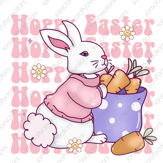 Hoppy Easter-HTV Transfer